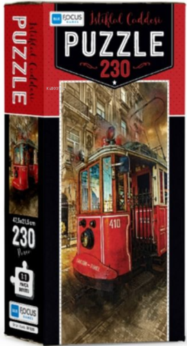 İstiklal Caddesi Puzzle 230 Parça | | Blue Focus Yayınları