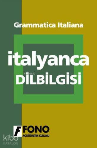 İtalyanca Dilbilgisi | Komisyon | Fono Yayınları