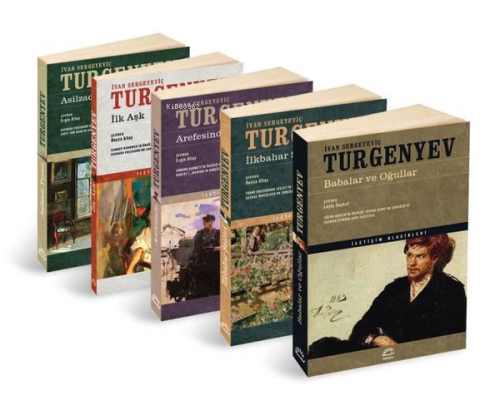 İvan Sergeyeviç Turgenyev Seti - 5 Kitap Takım | İvan Sergeyeviç Turge