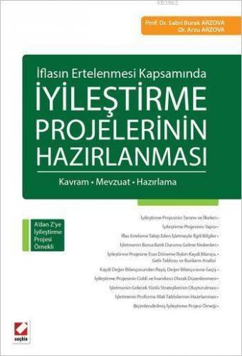 İyileştirme Projelerinin Hazırlanması | Sabri Burak Arzova | Seçkin Ya