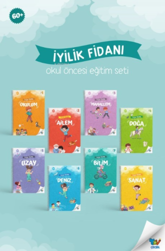 İyilik Fidanı - Okul Öncesi Eğitim Seti ( 8 Kitap ) | Kolektif | Türki