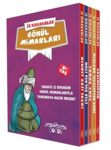 İz Bırakanlar - Gönül Mimarları Seti - 5 Kitap Takım | Eda Bayrak | Ye