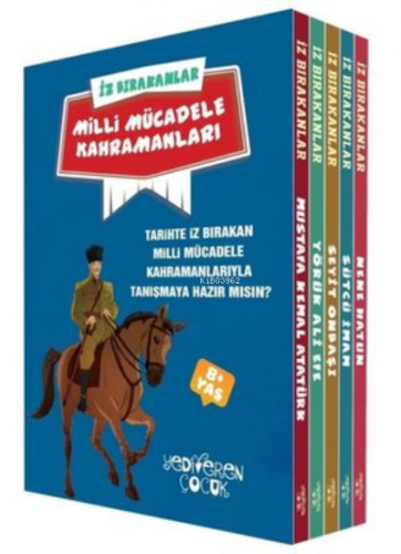 İz Bırakanlar - Milli Mücadele Kahramanları Seti - 5 Kitap Takım | Eda