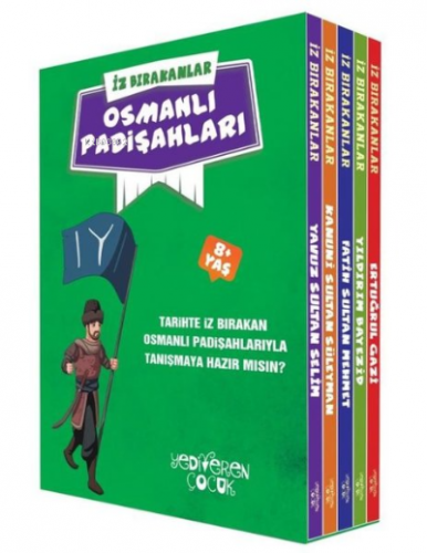 İz Bırakanlar - Osmanlı Padişahları Seti - 5 Kitap Takım | Eda Bayrak 