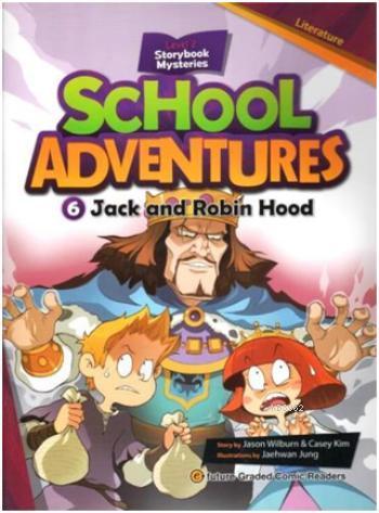 Jack and Robin Hood +CD; School Adventures 2 | Jason Wilburn | e-futur