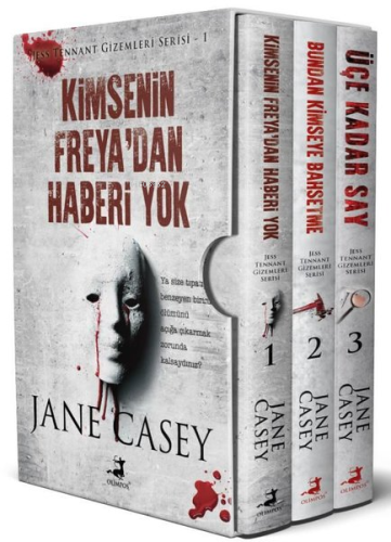 Jane Casey Jess Tennant Serisi Seti - 3 Kitap Takım - Kutulu | Jane Ca