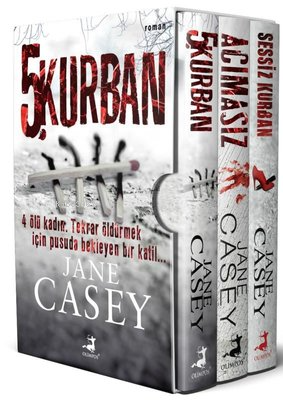 Jane Casey Maeve Kerrigan Serisi 1 - 3 Kitap Takım - Kutulu | Jane Cas