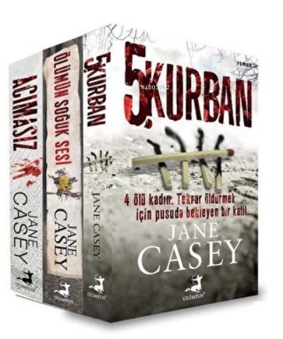 Jane Casey Polisiye Set 3 (3 Kitap Takım) | Jane Casey | Olimpos Yayın