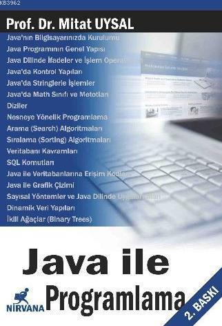 Java ile Programlama | Mitat Uysal | Nirvana Yayınları