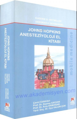 John Hopkins Anesteziyoloji El Kitabı | Zeynep Kayhan | Nobel Kitabevi