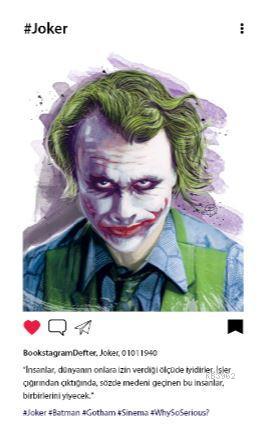 Joker - Bookstagram Defter | | Aylak Adam Hobi