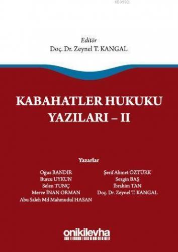 Kabahatler Hukuku Yazıları - 2 | Burcu Uykun | On İki Levha Yayıncılık