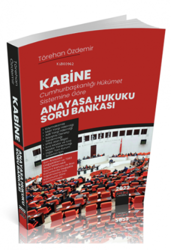 Kabine Anayasa Hukuku Soru Bankası | Törehan Özdemir | Savaş Yayınevi