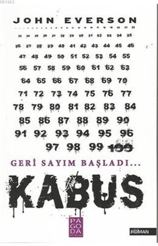 Kabus - Geri Sayım Başladı | John Everson | Pagoda Yayınları