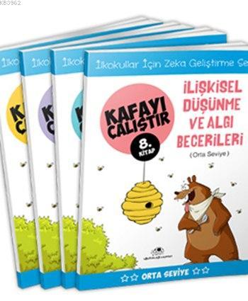 Kafayı Çalıştır Seti (4 Kitap); Zekâ Geliştirme Seti, Orta Seviye, 6 -