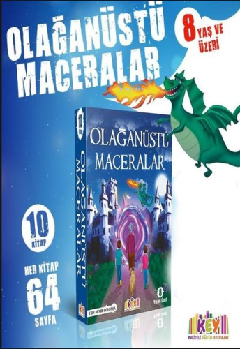 Kaliteli Eğitim Yayınları Olağanüstü Maceralar Serisi (10 Kitap + HDS)