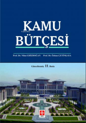 Kamu Bütçesi | Nihat Edizdoğan | Ekin Yayınevi - Ankara