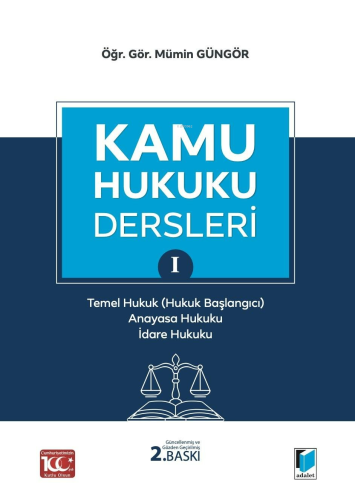 Kamu Hukuku Dersleri I | Mümin Güngör | Adalet Yayınevi