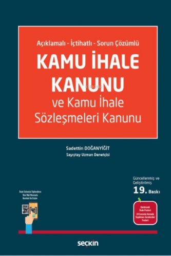 Kamu İhale Kanunu ve Kamu İhale Sözleşmeleri Kanunu (Ciltli) | Sadetti