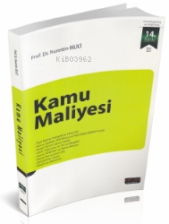 Kamu Maliyesi | Nurettin Bilici | Savaş Yayınevi