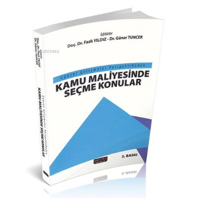 Kamu Maliyesinde Seçme Konular | Fazlı Yıldız | Savaş Yayınevi