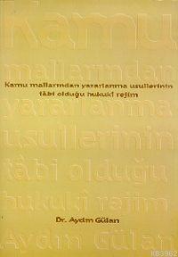 Kamu Mallarından Yararlanma Usulleri | Aydın Gülan | Alfa Basım Yayım 