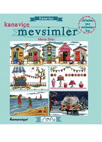 Kanaviçe - Mevsimler; İlkbahar, Yaz, Sonbahar, Kış | Maria Diaz | Tuva