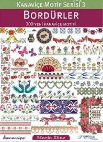 Kanaviçe Motif Serisi 3 Bordürler | Maria Diaz | Tuva Yayıncılık