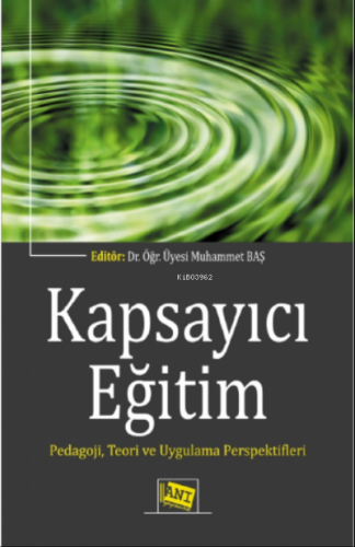 Kapsayıcı Eğitim | Muhammet Baş | Anı Yayıncılık