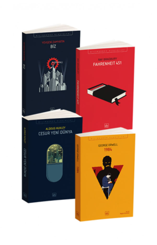 Kara Dörtleme Set | Yevgeni Zamyatin | İthaki Yayınları