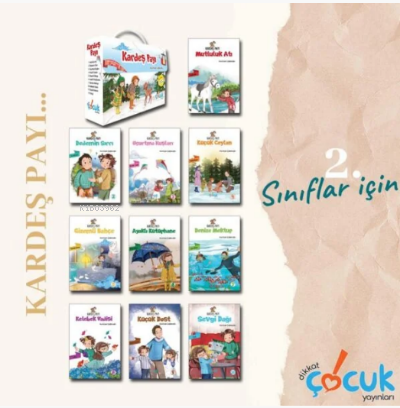 Kardeş Payı (10 Kitap) | Kolektif | Dikkat Çocuk Yayınları