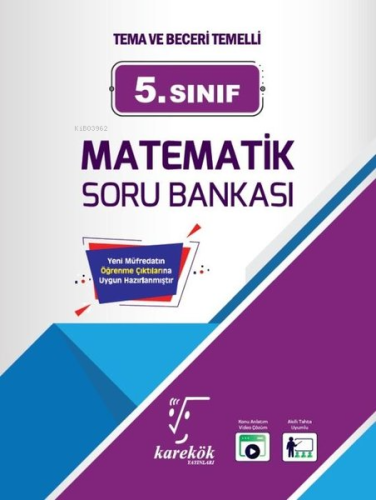 Karekök 5. Sınıf Matematik Soru Bankası | Kolektif | Karekök Yayınları