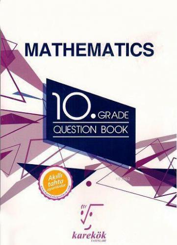 Karekök Yayınları 10. Sınıf Mathematics Grade Qestion Book | Saadet Ça