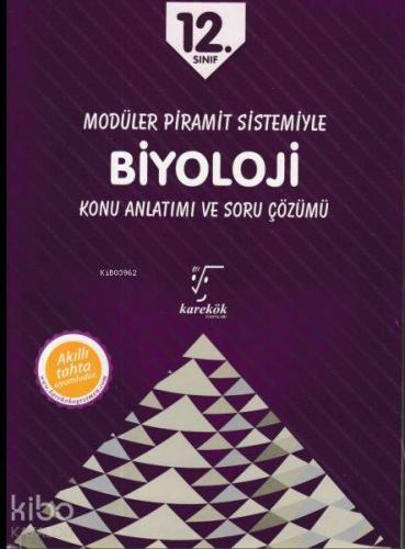 Karekök Yayınları 12. Sınıf Biyoloji MPS Konu Anlatımı ve Soru Çözümü 