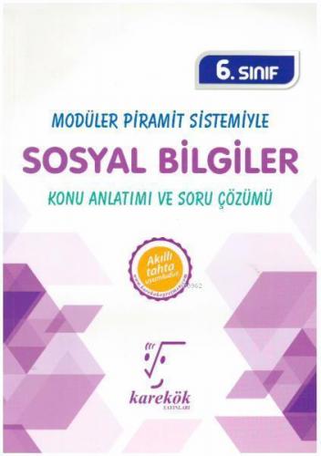 Karekök Yayınları 6. Sınıf Sosyal Bilgiler MPS Konu Anlatımı ve Soru Ç