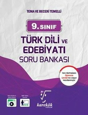 Karekök Yayınları 9. Sınıf Türk Dili ve Edebiyatı Soru Bankası | Kolek