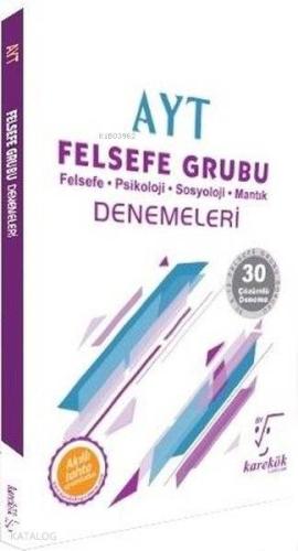 Karekök Yayınları AYT Felsefe Grubu Denemeleri Karekök | Ahmet Sezgin 