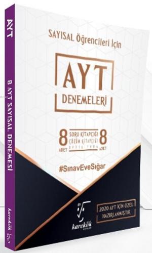 Karekök Yayınları AYT Sayısal 8li Paket Deneme 2020 Özel Karekök | Kol