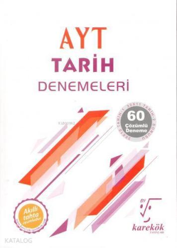 Karekök Yayınları AYT Tarih Denemeleri Karekök | Ebru Çaloğlu | Karekö