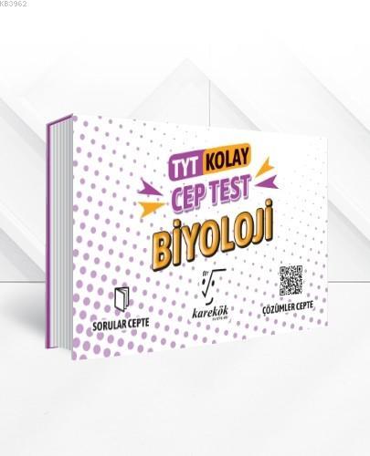 Karekök Yayınları TYT Biyoloji Kolay Cep Test Karekök | Kolektif | Kar