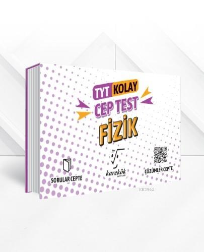 Karekök Yayınları TYT Fizik Kolay Cep Test | Kolektif | Karekök Yayınl