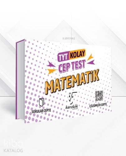 Karekök Yayınları TYT Matematik Kolay Cep Test Karekök | Kolektif | Ka