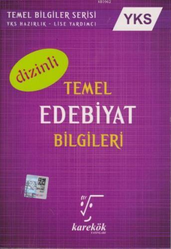 Karekök Yayınları YKS Temel Edebiyat Bilgileri Dizinli Karekök | Harun