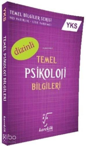 Karekök Yayınları YKS Temel Psikoloji Bilgileri Dizinli Karekök | Ahme