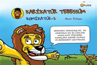 Karikatür Tebessüm - Komikatür 2 | Azem Yılmaz | Palmira Yayınları