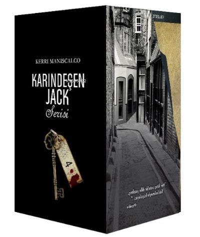 Karındeşen Jack Serisi (4 Kitap 1 Defter Takım) | Kerri Maniscalco | E