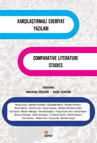 Karşılaştırmalı Edebiyat Yazıları Comparative Literature Studies | Mev