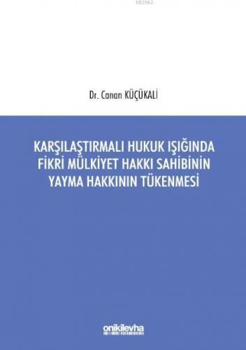 Karşılaştırmalı Hukuk Işığında Fikri Mülkiyet Hakkı Sahibinin Yayma Ha