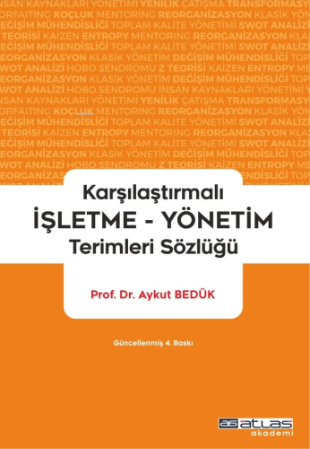 Karşılatırmalı İşletme Yönetim Terimleri Sözlüğü | Aykut Bedük | Atlas