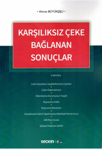 Karşılıksız Çeke Bağlanan Sonuçlar | Ahmet Büyükşişli | Seçkin Yayıncı